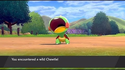 {LIVE!} Shiny Chewtle on Sword after ~800 REs! (+ Evolution)