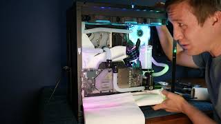 EK Mystic Fog Coolant | Filling Up Globotron | Hard line Water Cooled PC Maintenance