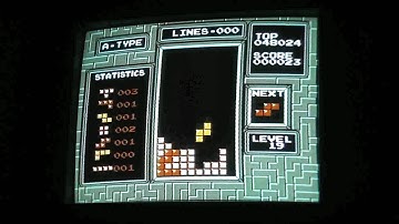 NES Tetris - Double Tetris Start