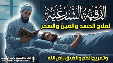 الرقية الشرعية الشاملة لعلاج السحر والمس والحسد والعين | القارئ ماجد الدعوس | Powerful Ruqyah