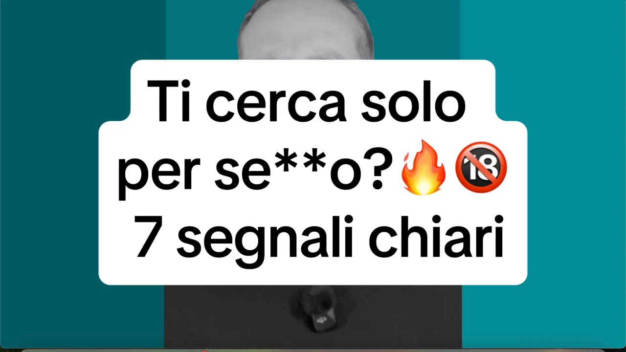 TI CERCA SOLO PER SE**O? 🔥🔞