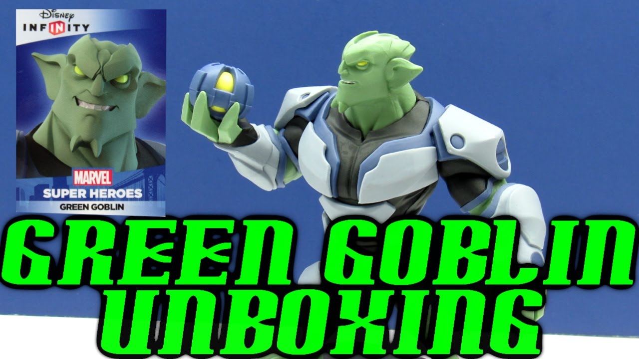Disney Infinity 2.0 GREEN GOBLIN UNBOXING - Green Goblin HD Unboxing By DisneyToyCollector