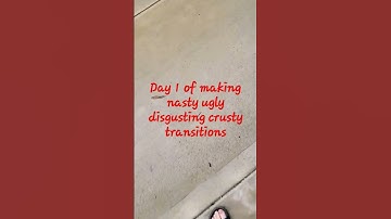 Day 1 of making ugly transitions #shorts #transition