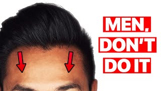 Why Hairline Lowering Is Not For Men