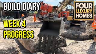 Week 4 Progress Report Building Four Luxury Homes