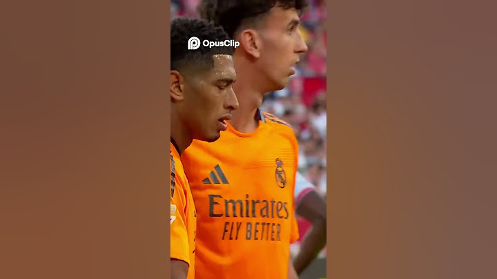 Real Madrid vs Sevilla in the Spanish League