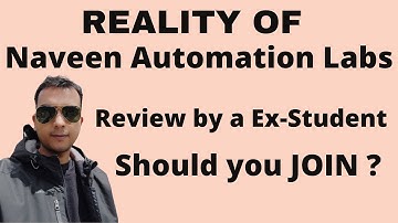 @naveenautomationlabs  Java Selenium Course Review | LIVE Training batch