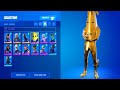 Rare Fully Golden Peely Fortnite Account!