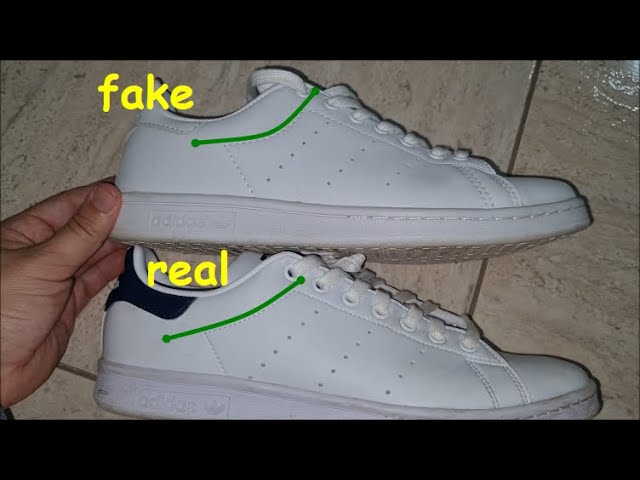 Real vs Adidas Stan Smith. How to spot fake Smith in YouTube