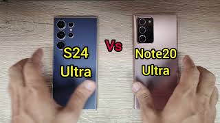 Samsung S24 Ultra vs Note 20 Ultra speed Test