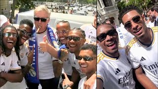 😍Perayaan Gila Parade Bus Real Madrid Usai Juara UCL 2024🏆