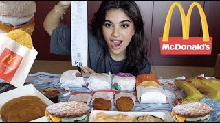 !!تحدي طلبت كل المينيو الفطور من ماكدونالدز | I ordered the entire breakfast menu from McDonalds!!