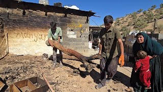 видео: Великолепное видео сноса старой полуразрушенной горной кухни. картинка: Великолепное видео сноса старой полуразрушенной горной кухни.