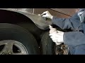 Polishing aluminum trailer fender skirt