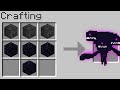 MCPE: WITHER SKULLS + OBSIDIAN = WITHER STORM?