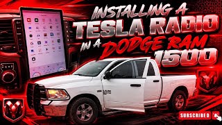 Installing a Tesla radio in my ram 1500