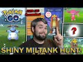 SHINY MILTANK HUNT! OVER 100 RESEARCH ENCOUNTERS! HUNDO ENTEI CAUGHT! (Pokemon GO Johto)