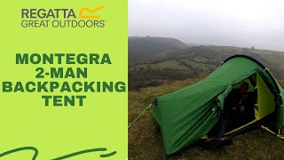 Montegra 2-Man Backpacking Tent - Regatta Great Outdoors