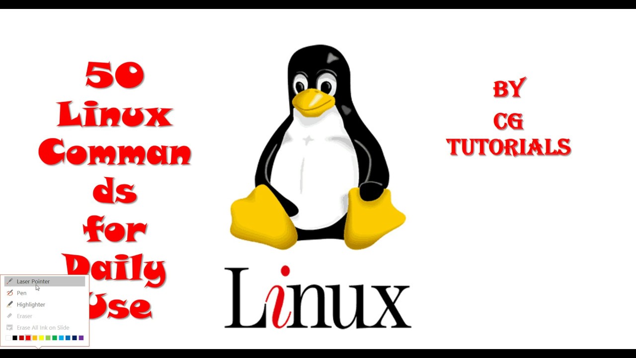 Top 50 Command Line Interface Commands || Linux - YouTube