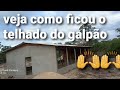 terminamos o telhado do galpão de gestação confira os detalhes 🐖|familiacabral neim