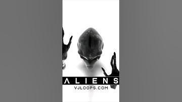 ALIENS 👽  #VJLoops #Shorts