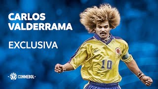 El gran Pibe Valderrama, en exclusiva. ⚽ ¡IMPERDIBLE!