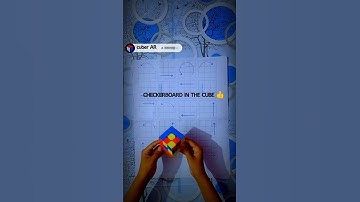 How to make Checkerboard In The Cube On Rubik