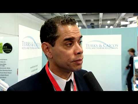 Caesar Campbell, CEO, Turks & Caicos Hotel and Tourism Association @ ITB 2010