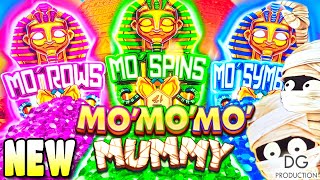 ⭐NEW MO' MO' MO' MUMMY ROWS SPINS SYMBOLS CASH COLLECT SLOT MACHINE CASINO LAS VEGAS SUNLIGHT RICHES