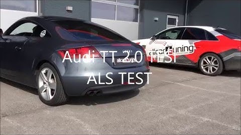 Audi TT 2 0 TFSI ALS + Launch + No Lift Shift