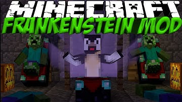 Frankenstein Mod: Minecraft Necromancy Mod Showcase!