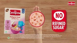 Nestlé Ceregrow Multigrain Cereal No Refined Sugar Hindi