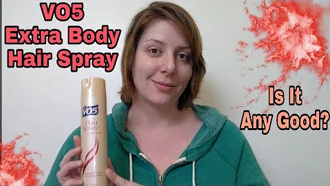 VO5 Extra Body Hair Spray | Is it any good?