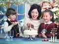 不二家 クリスマスケーキCM2種 1981年 中田喜子