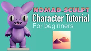 iPad 3D modeling for beginners Nomad Sculpt 2025