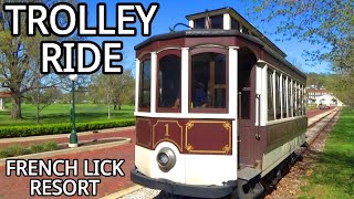 This Rail Trolley Is Old Fashioned Fun On Wheels At French Lick Indiana!
