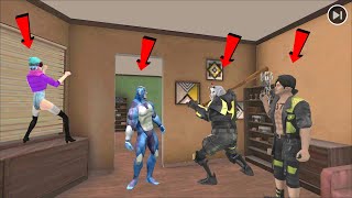 Rope Hero Mafia City Wars (Mafia men broke into Rope Hero's house) Arctica help of rope hero screenshot 4