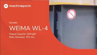 WEIMA WL-4 Shredder | WEIMA Machines