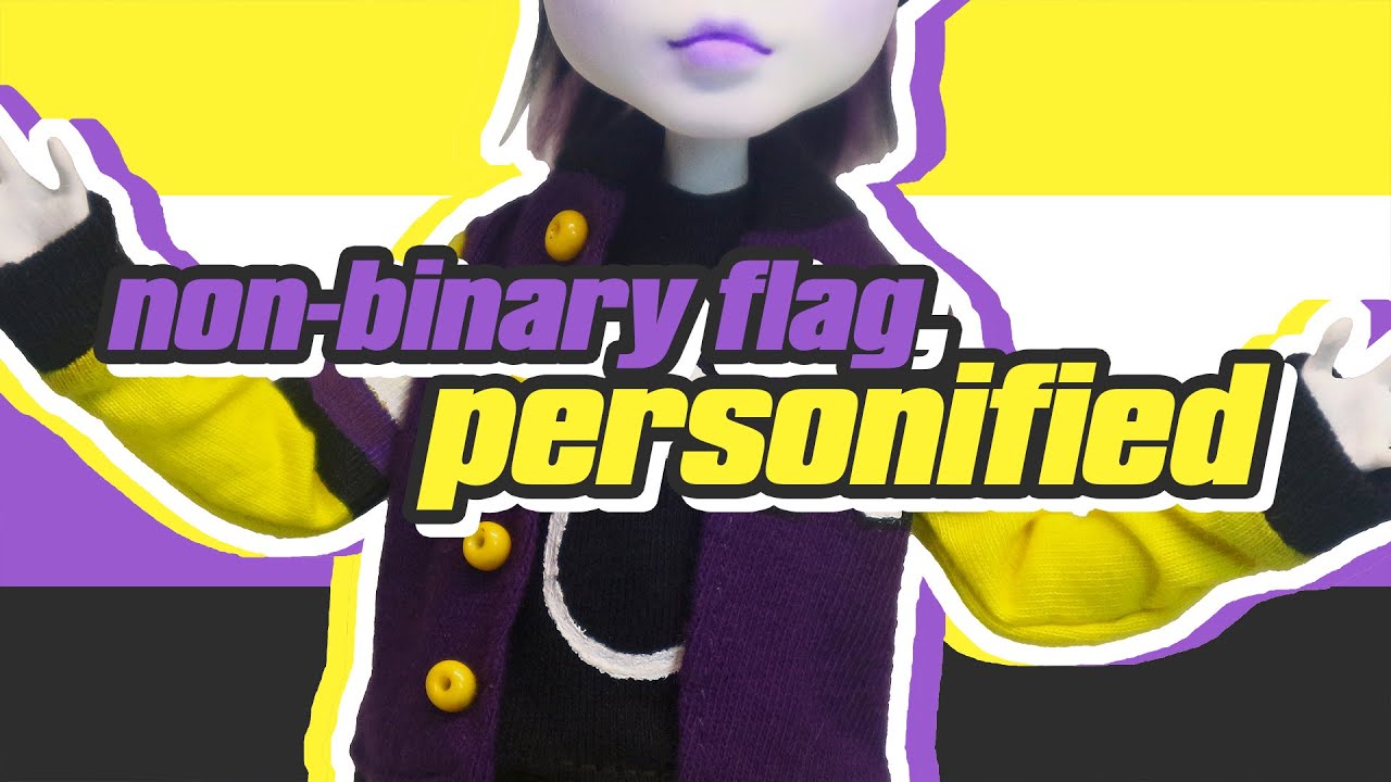 Turning The Non-Binary Flag into A Doll (2024 Pride)