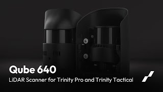 Qube 640 │ Specialized LiDAR Scanner for Trinity Pro and Trinity Tactical
