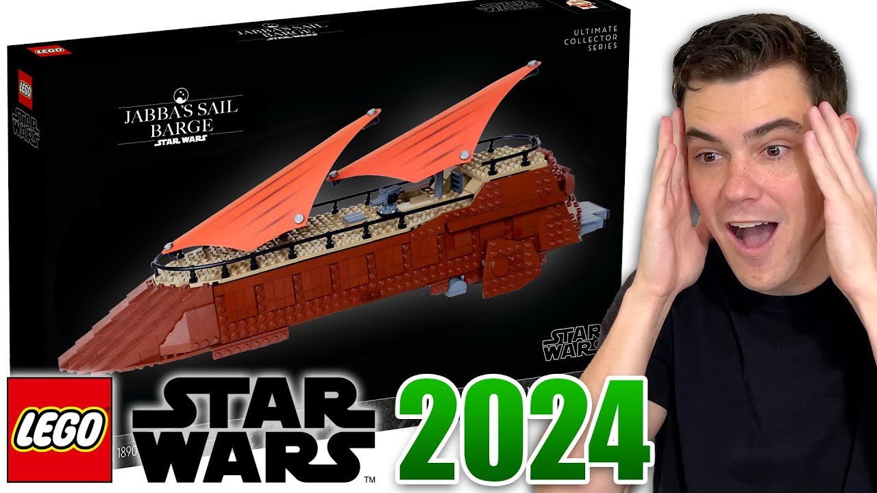 2024 LEGO Star Wars UCS JABBA’S SAIL BARGE LEAK! Brick Finds & Flips