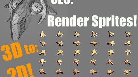 UE5 - Rendering 3D Models as 2D Sprite Sheets!