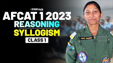 AFCAT 1 2023 - Reasoning Important Question & Answer-Syllogism-Class 1