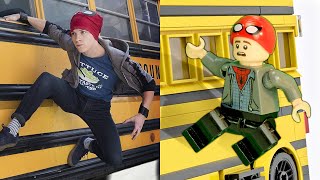 Spider-Man as Spidey's Doctor Strange-Style Powers vs Iron Man | Lego Stop Motion