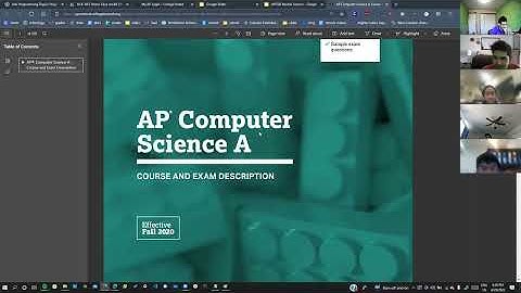 AP CSA Review Session - Chendur Jayavelu