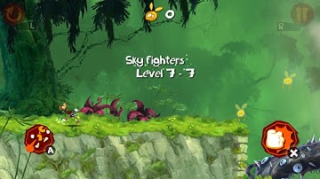 Rayman Jungle Run - game Giant plant L 7-7