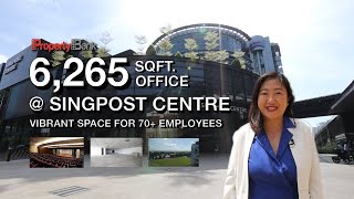 Vibrant 6,265 Sqft. Office Space Singpost Centre Minutes To Mrt Singapore Commercial