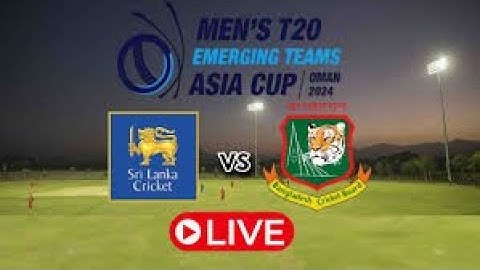 Sri Lanka 'A' vs Bangladesh 'A' | Match 10 | Men's T20 Emerging Teams Asia Cup