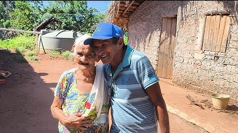 CHICO DO VALIN VISITED HIS YOUNG GRANDMA