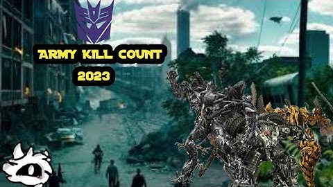 Transformers Decepticon army death count 2023